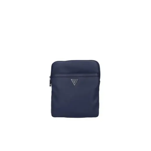 Guess, Certosa, Textile Crossbody Bag, Blue, HMECRNP2258BLU, 22.5 x 23 x 6 cm, For Men