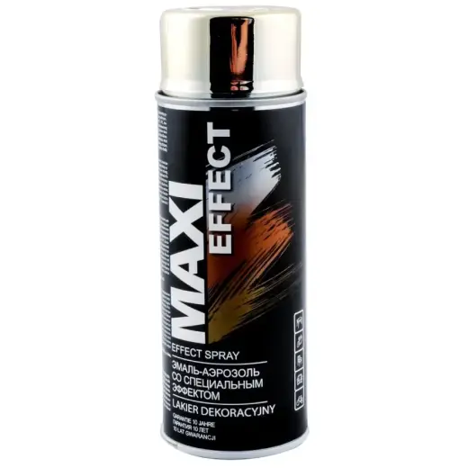Aerosolkrāsa Maxi Color 400ml hromēts zelts