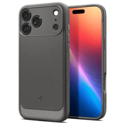 Spigen Rugged Armor Mag MagSafe Case for iPhone 17 Pro Gray