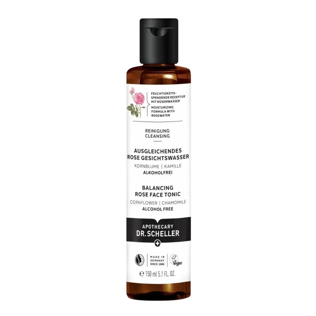 Dr. Scheller , Balancing Rose, Vegan, Hydrating AND Soothing, Tonic Lotion, Face, 150 ml