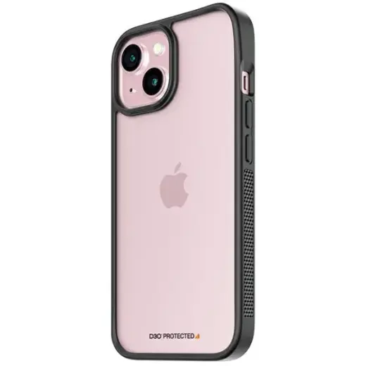 PanzerGlass ClearCase iPhone 15 6.1" D3O 2xMilitary grade czarny|black 1176