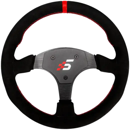 SIMAGIC Round-Shaped Steering Wheel Rim 330mm without HUB, suede, S402