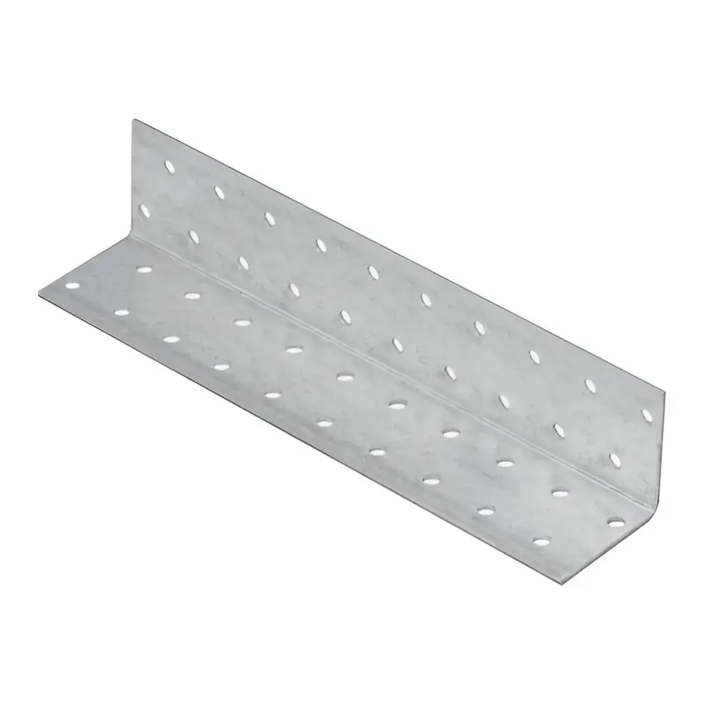 Angle bracket KM15 40x40x200x2mm, wide corner mounting