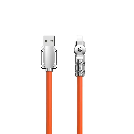 Dudao L24AL data transfer and charging cable | USB-A to Lightning | 30W | 1m | orange