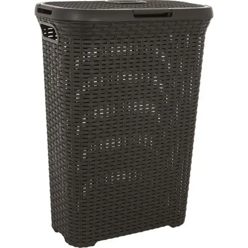 Veļas kaste Style 40L 44,8x26,5x61,5cm tumši pelēka