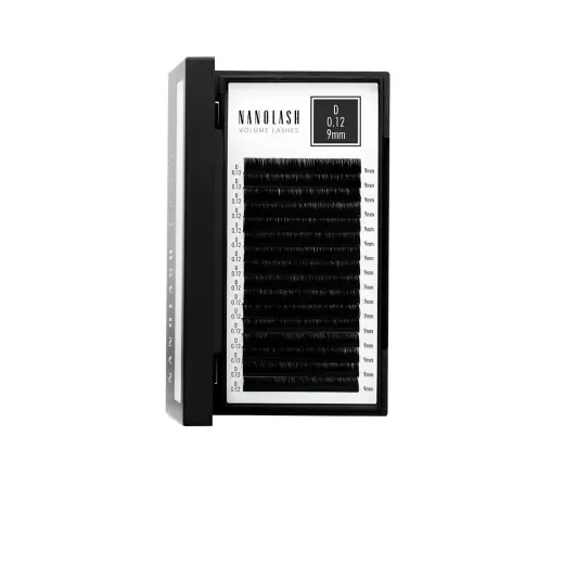 Nanolash - Volume Lashes Pestanas Postizas 012 D 9 Mm 1 U