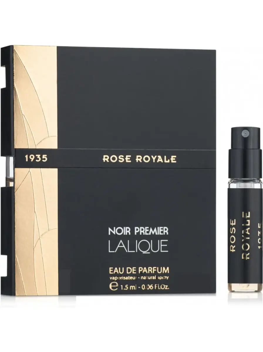 Lalique, Noir Premier - Rose Royale, Eau De Parfum, Unisex, 1.8 ml *Vial