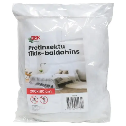 Pretinsektu tīkls- baldahīns