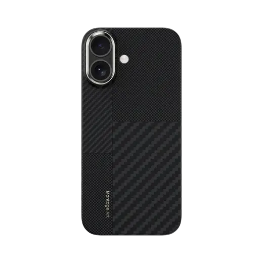 Benks Montage Magnetic Armor Air Kevlar Case Metal Frame 600D+1500D (MB67) for Iphone 17 black