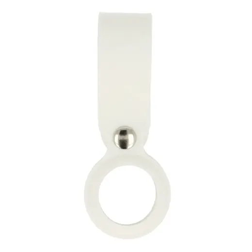 Silicone loop for Airtag white