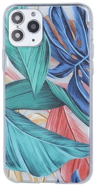 Fusion Trendy Plants Back Case Silicone Case For Apple iPhone 11 Pro