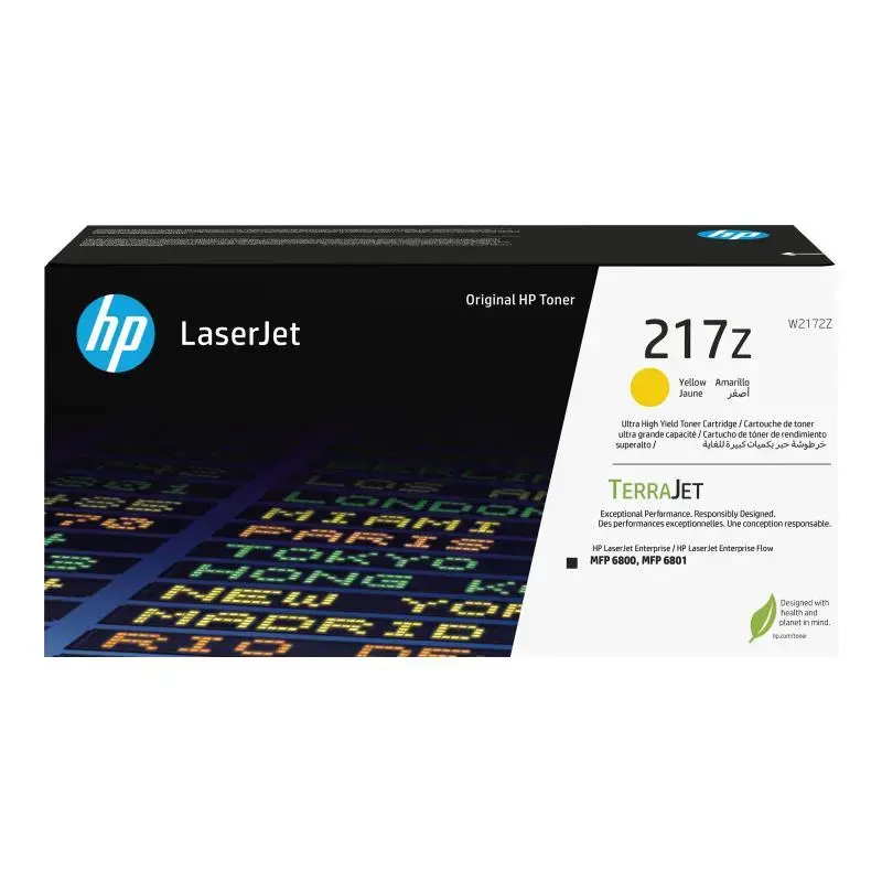 HP Cartridge No 217Z HP217Z HP 217Z Yellow Gelb (W2172Z)