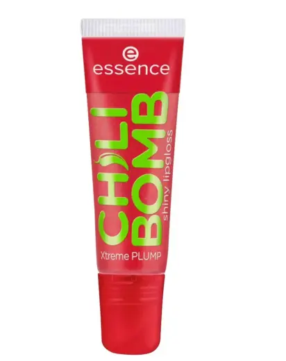 Essence, Chili Bomb, Plumping, Lip Gloss, 01, Strawberry Salsa, 10 ml