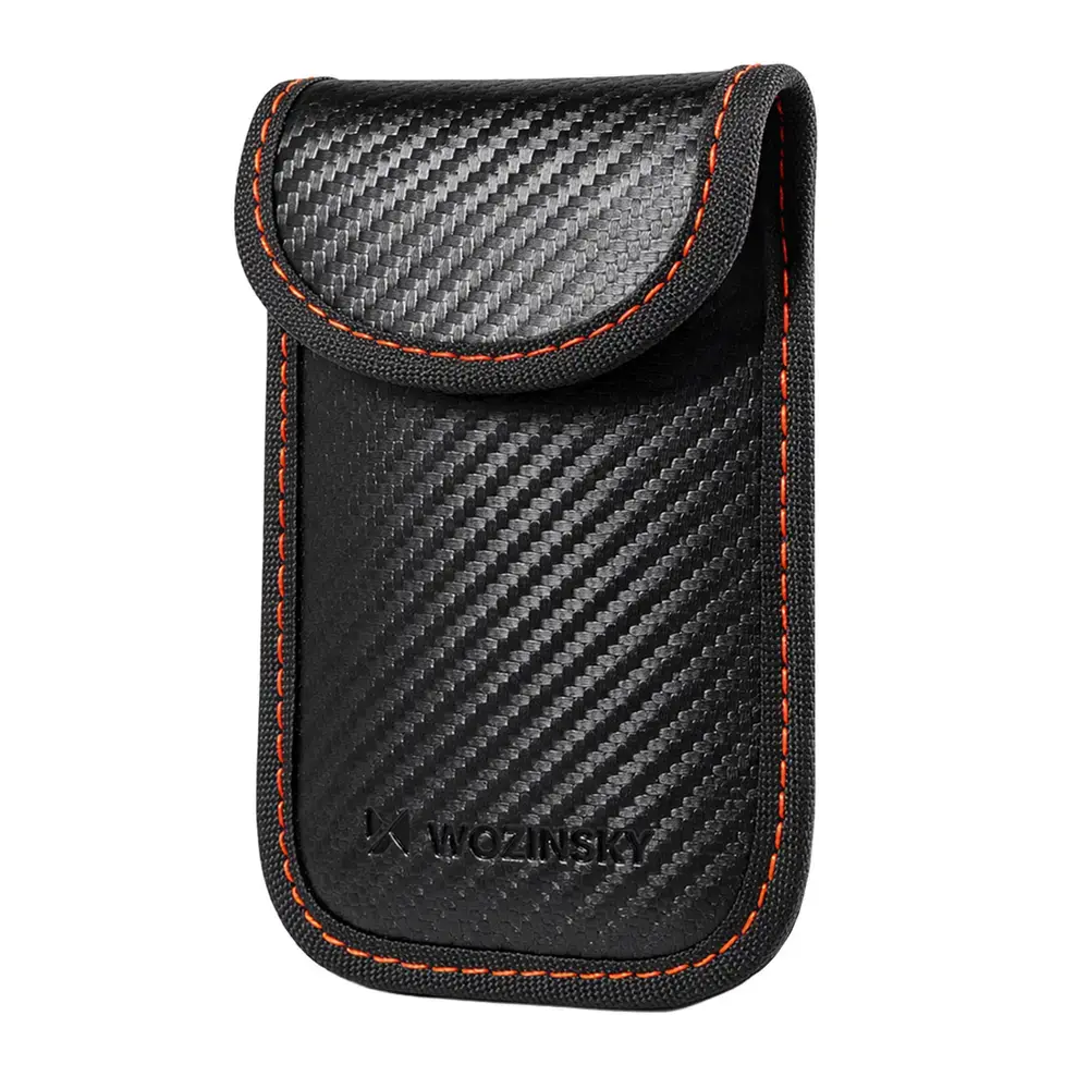 Wozinsky WPB-R14 RFID Blocking Case for Keyless Keys 14x9 cm - Black