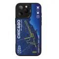 Benks Dynamic City Chicago Case for Iphone 16 Pro Max Photo