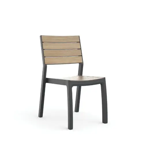 Садовый стул Deco Corale, цвет тик/серый