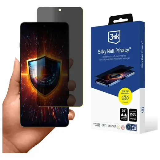 3MK Silky Matt Privacy Screen Protector for OnePlus 13R