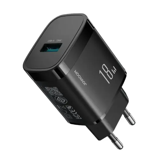 Зарядное устройство Joyroom JR-TF4 | 18W | USB-A | чёрное