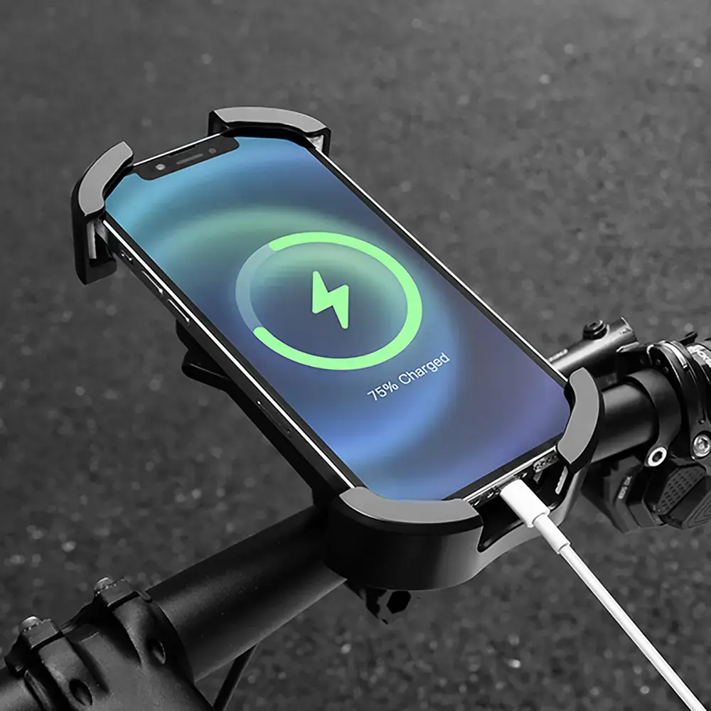 Rockbros 25210032001 Bike Phone Holder for Handlebars - Black