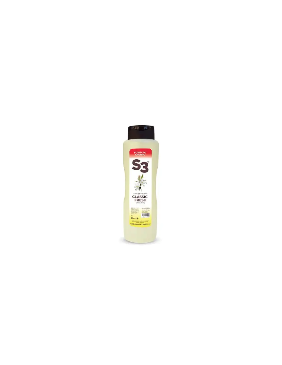 S3 COLONIA CLASSIC FRESH 600+150 ML