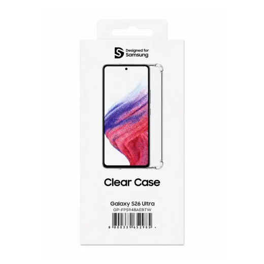 Samsung Clear Cover telefoni ümbris Samsung Galaxy S26 Ultra (S948) läbipaistev