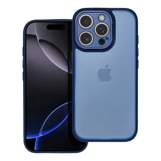 VARIETE phone case for iPhone 16 Pro navy