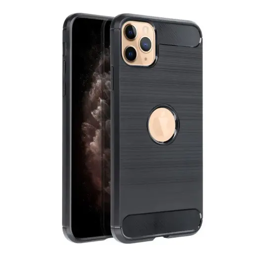 Carbon maciņš telefonam iPhone 11 Pro Max melns