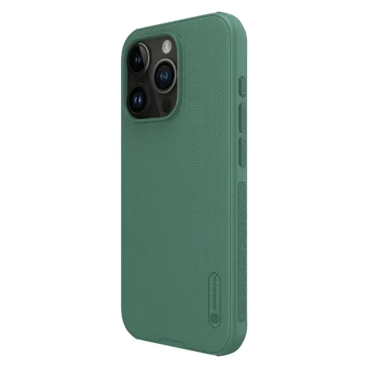 Nillkin Super Frosted PRO Magnetic Back Cover for Apple iPhone 15 Pro Deep Green