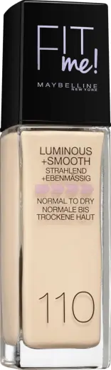 Maybelline Fit Me Luminous & Smooth Foundation 110 Porcelain 30 Ml