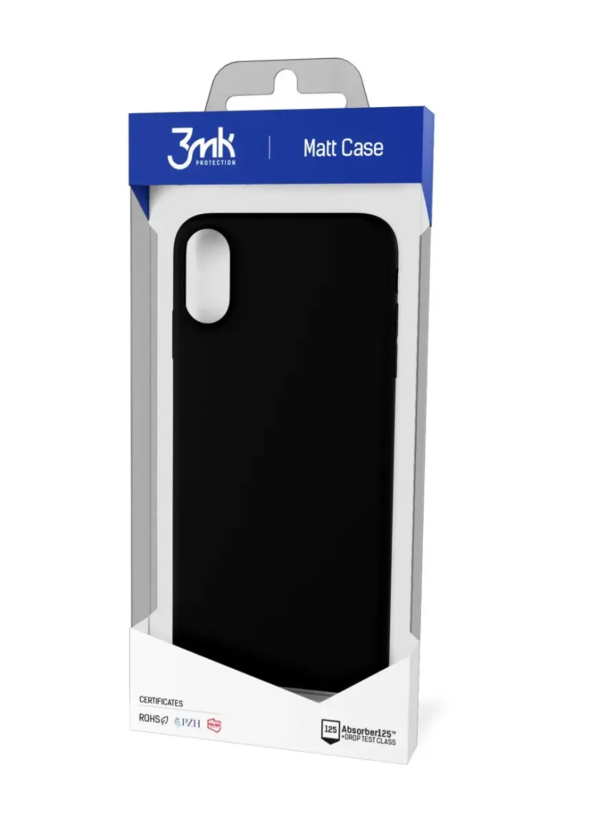 3mk Matt Case for Xiaomi Redmi Note 13 Pro - melns