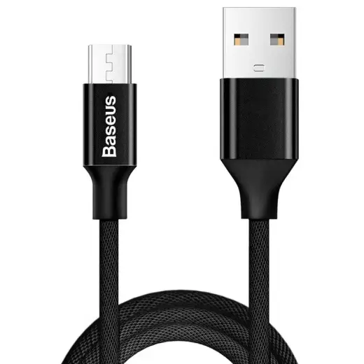 Baseus Yiven data transfer and charging cable | USB-A to Micro USB | 10W | 1.5m | black