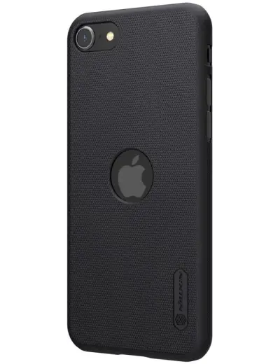 Nillkin Super Frosted Back Cover for Apple iPhone SE 2022|2020 Black (With Logo Cutout)