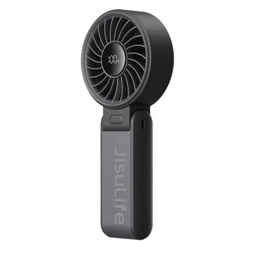 Jisulife Handheld Fan Life7 5000mAh Portable USB Fan - Black