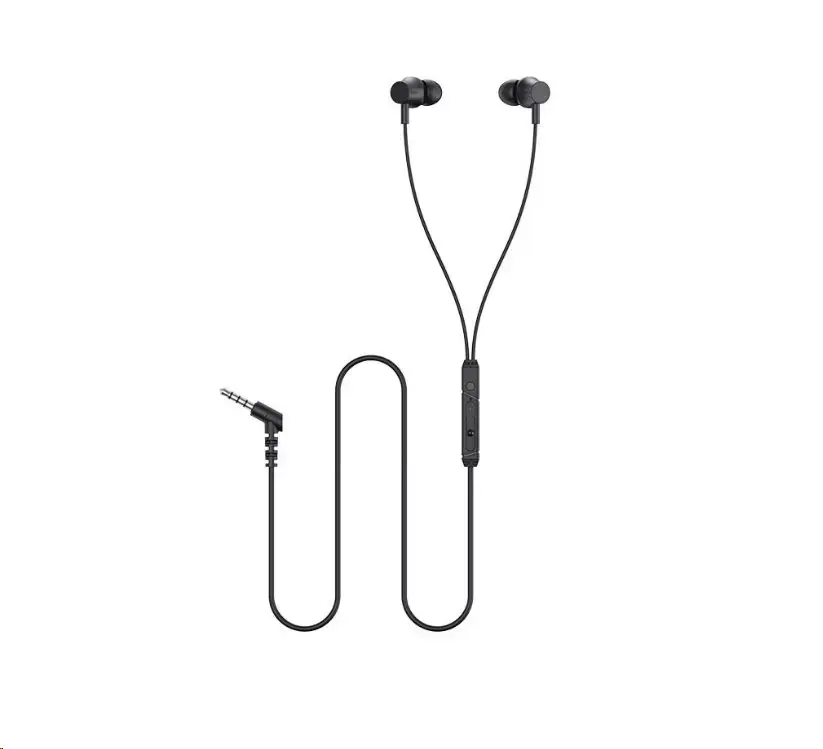 Lenovo QF320 wired earphones (black)
