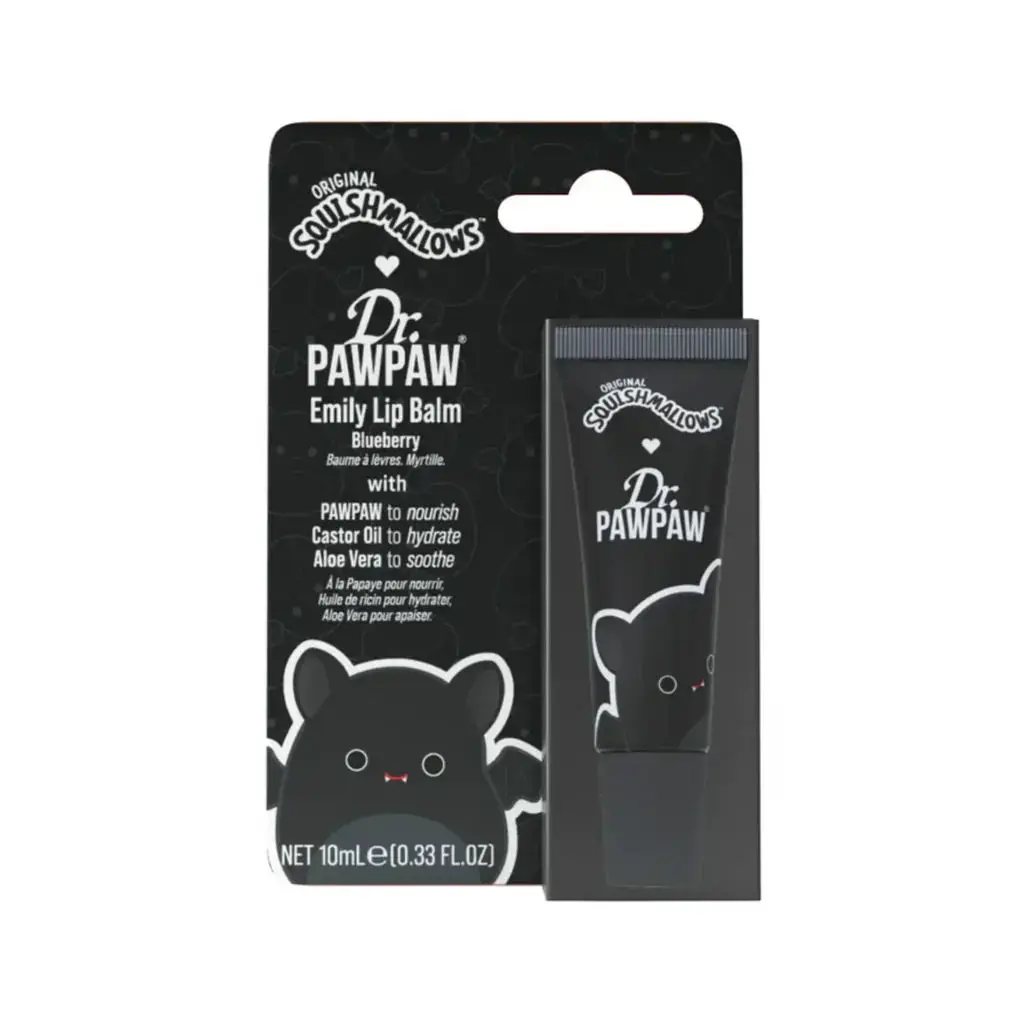 Dr. PawPaw, Emily Blueberry, Aloe Vera, Hydrating, Lip Balm, 10 ml