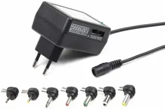 Lādētājs Energenie 12W Universal AC-DC adapter