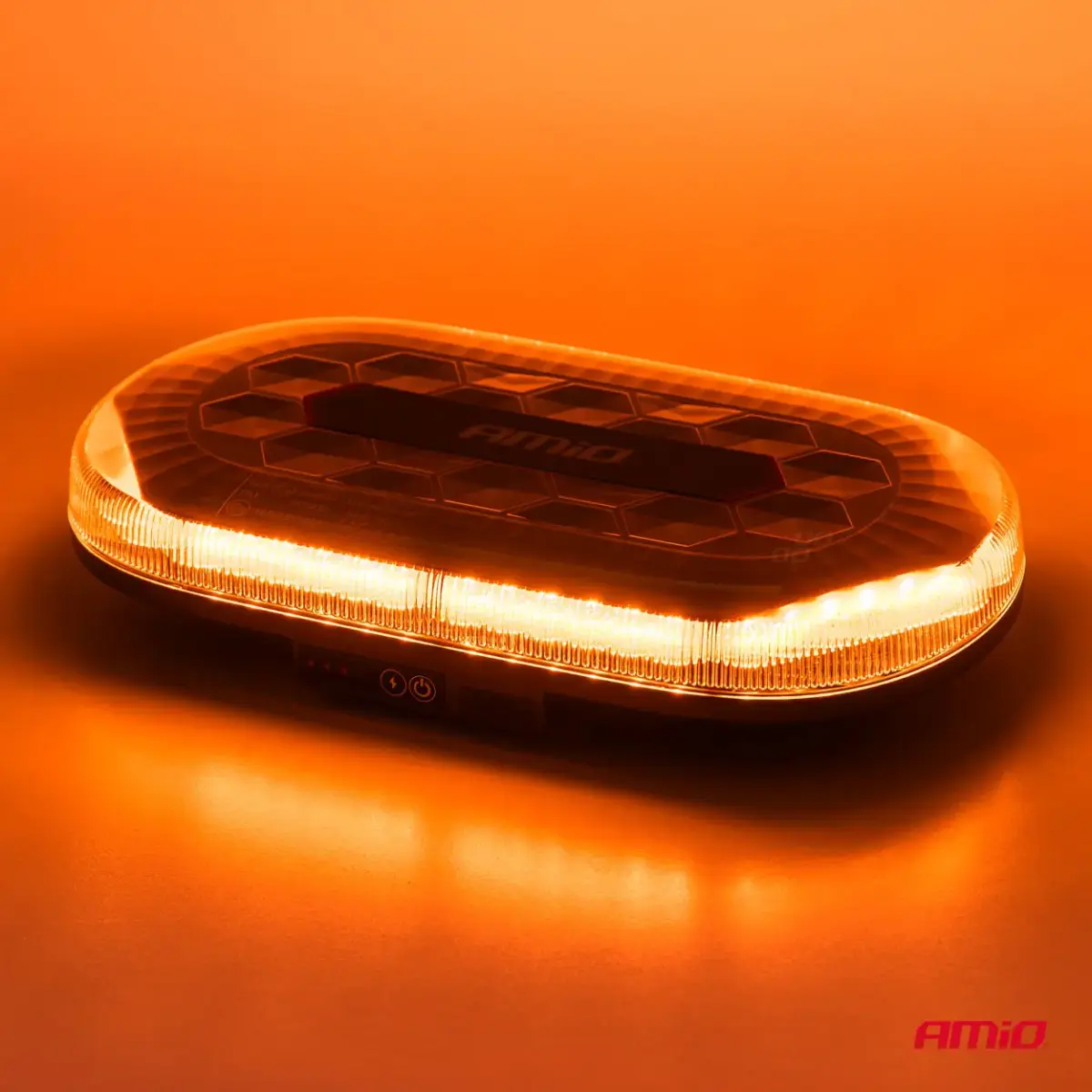 Wireless LED light bar R65 R10 326x186x63 26W 12V 24V AMIO-04369