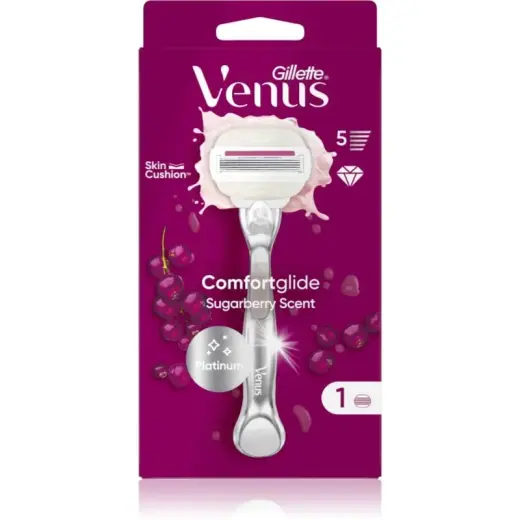 Gillette Venus ComfortGlide Sugarberry - Women's Razor + 1 Head