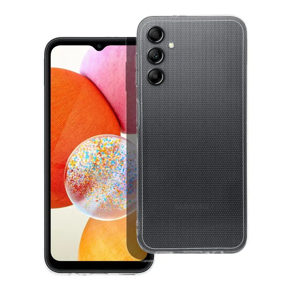 CLEAR 2 mm maciņš telefonam Samsung Galaxy A14 4G (A145) caurspīdīgs