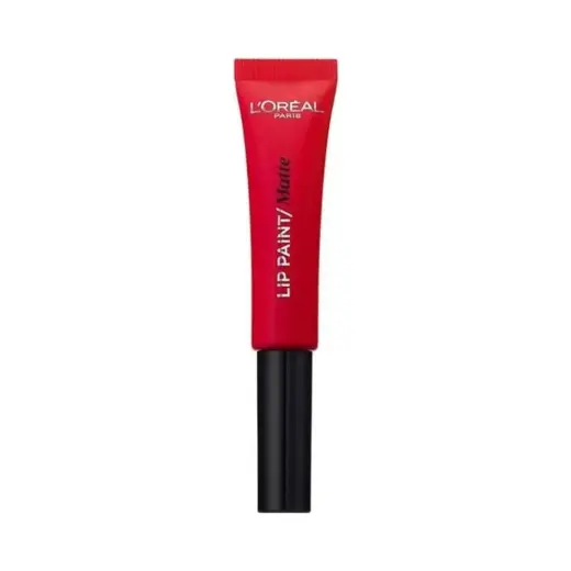 L'Oreal Paris, Infaillible Lip Paint, Liquid Lipstick, 204, Red, 8 ml