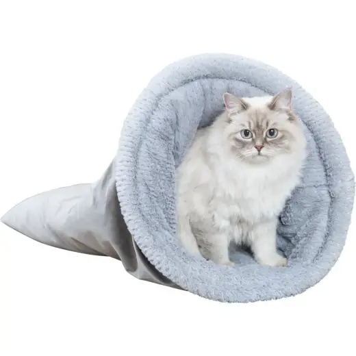Guļvieta dzīvniekiem - Trixie Xmas Livia Soft cuddly sack, square, ø 40 × 60 cm