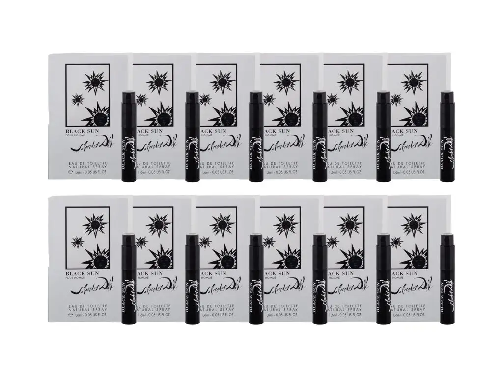 Salvador Dali Black Sun Eau de Toilette 12x1,6 ml