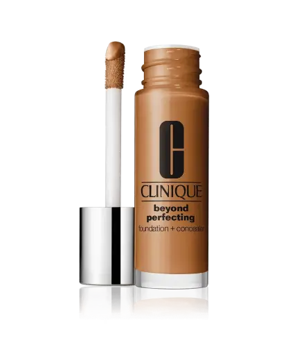 Clinique, Beyond Perfecting, Paraben-Free, Matte Finish, Liquid Foundation & Concealer 2-In-1, 24, Golden, 30 ml