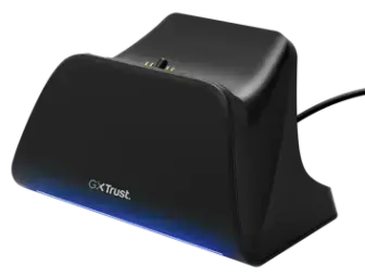 Uzlādes stacija Trust GXT255W PS5 Black