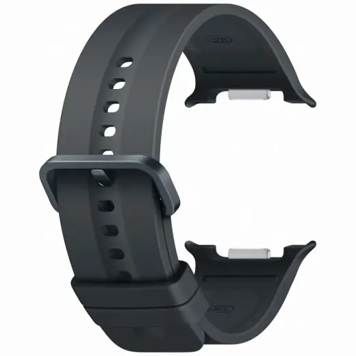 Samsung Sport viedpulksteņa siksniņa priekš Samsung Galaxy Watch 9 M/L | silikons | melna