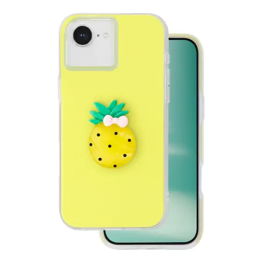 Fruit 2in1 telefoni ümbris iPhone 16e | iPhone 17e kollane