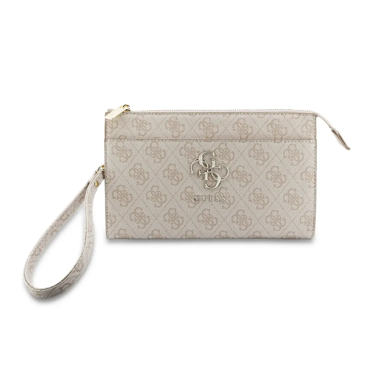Guess PU 4G Metal Logo Phone Bag Pink