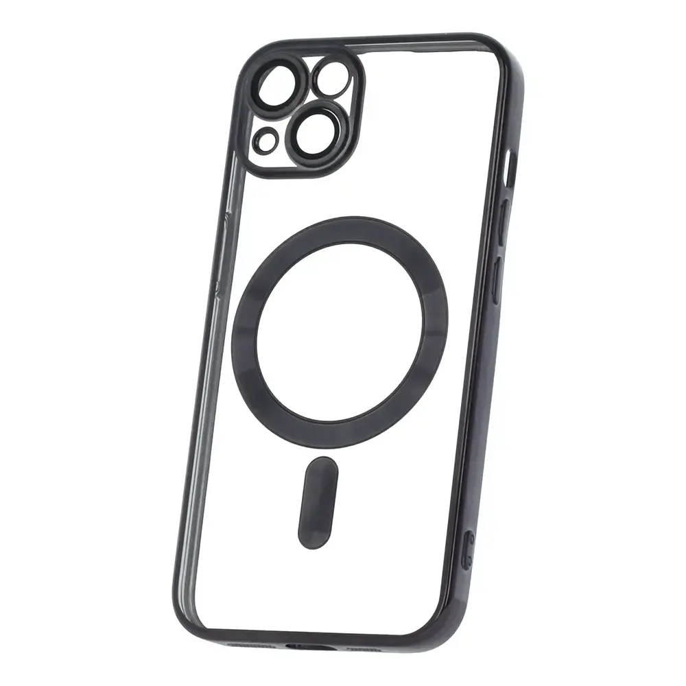 Color Chrome Mag phone case with MagSafe support for iPhone 17 Pro black