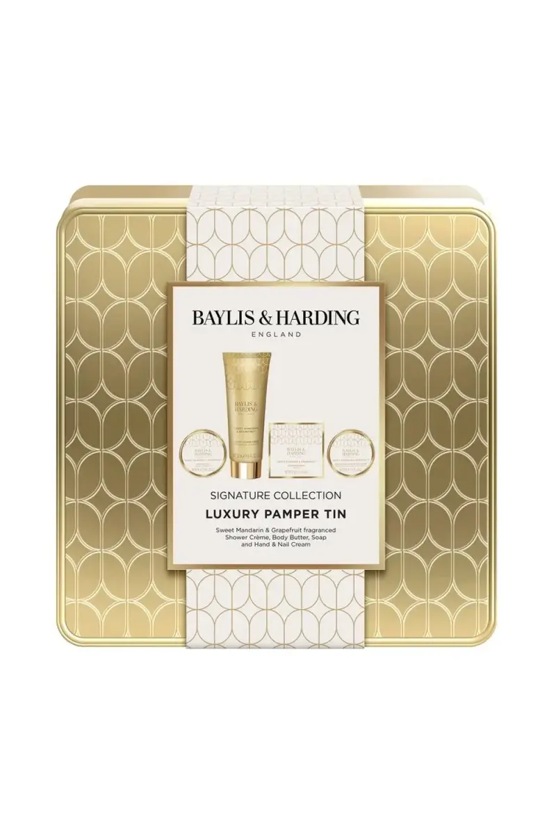 Debenhams Sweet Mandarin & Grapefruit Luxury Pamper Tin Gift Set
