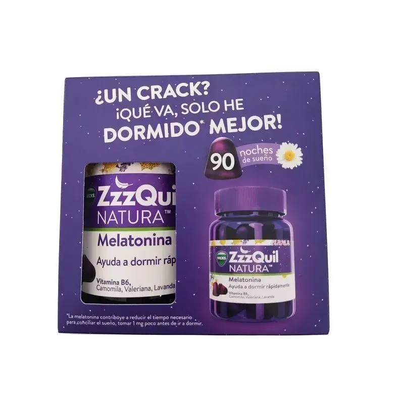 ZZQUIL Z Nature Melatonin Pack 60+30 Units